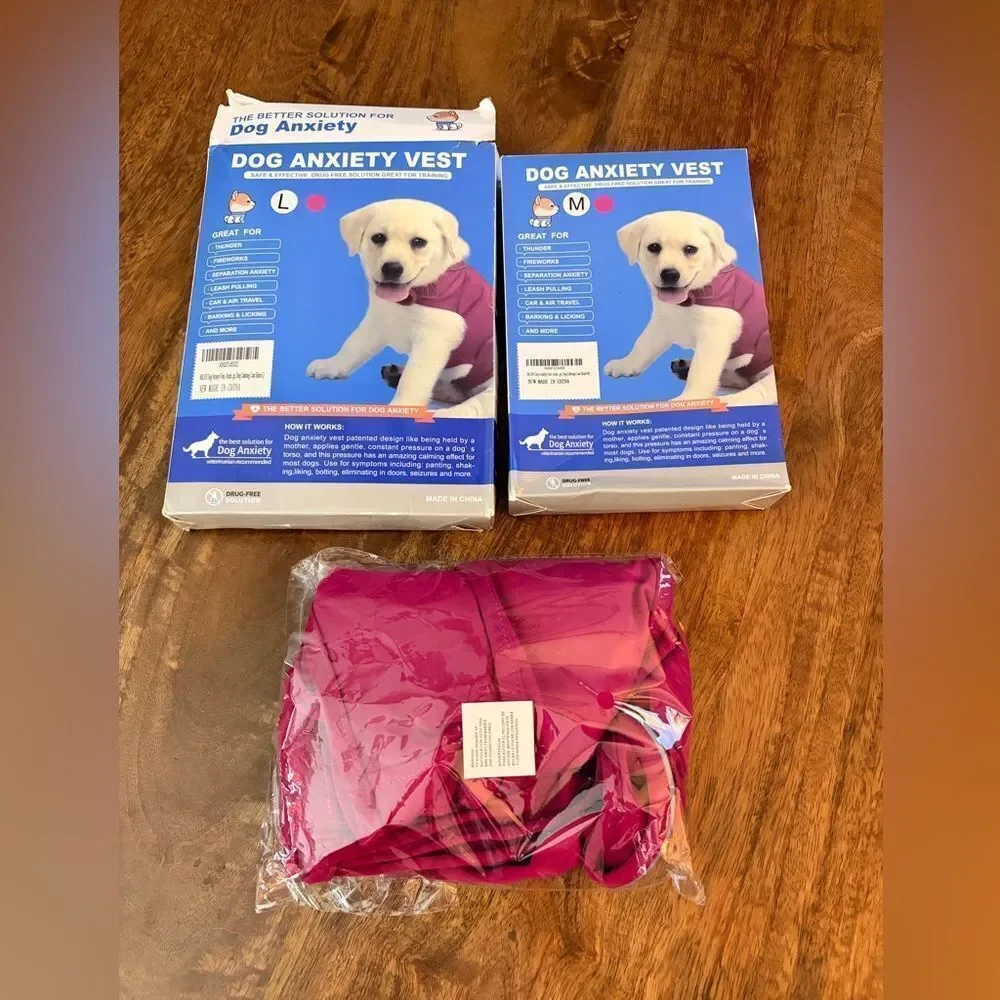 MCHY Dog Anxiety Vest, Anxiety Relief for Dogs, Calming Coat